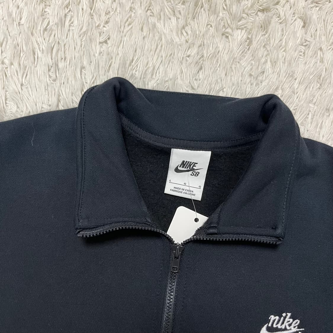 Nike SB black half-zip sweatshirt 상품이미지6