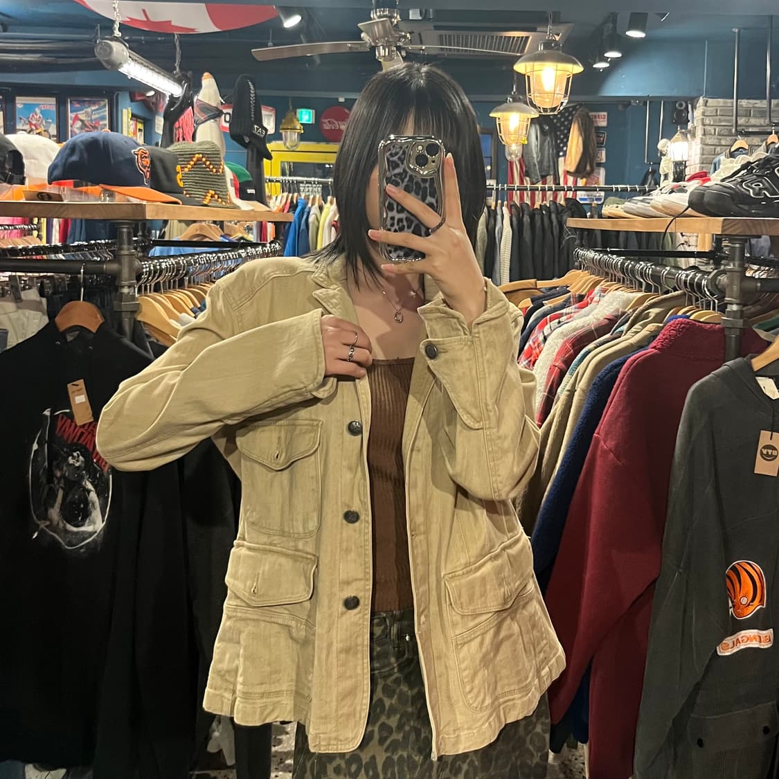 Rauren Palph Laruen 로렌 랄프로렌 진스 베이지 데님 자켓 상품이미지3