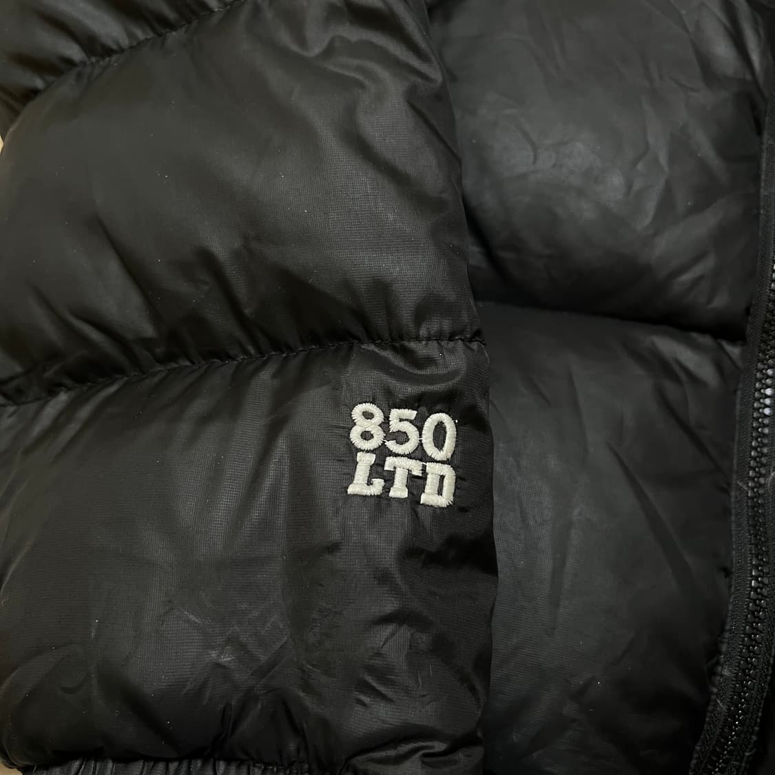 노스페이스 써밋시리즈 구스다운 850LTD 눕시 패딩 [블랙] L/100 상품이미지5