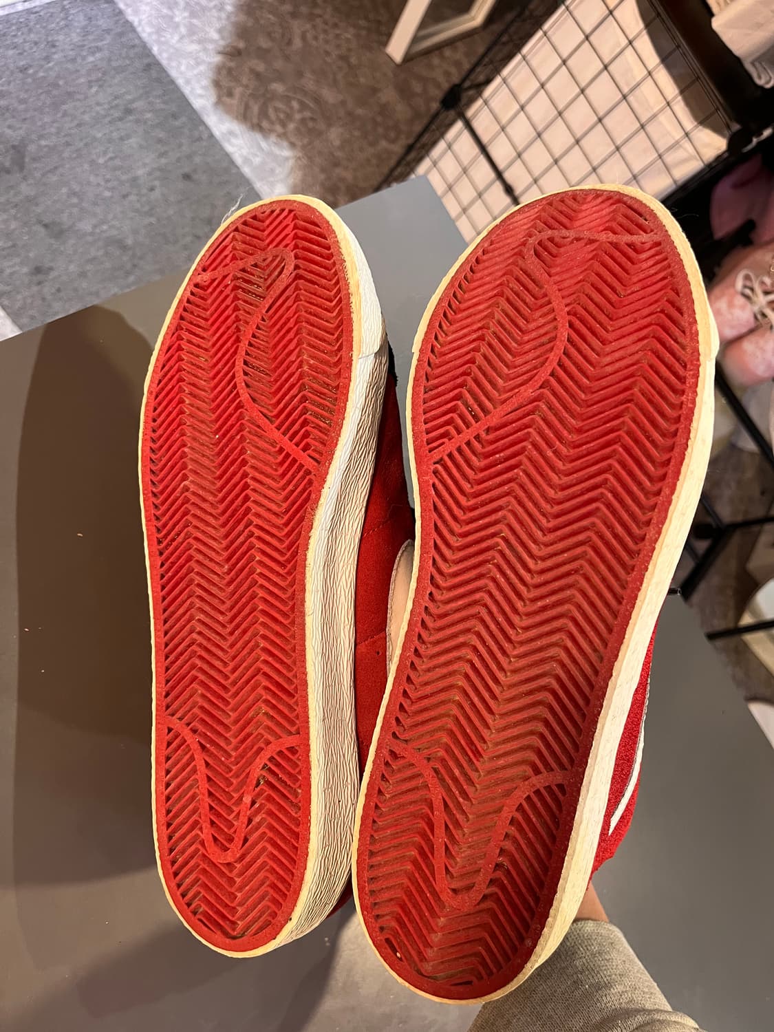 나이키 SB 블레이저 미드 레드 블랙 (275mm)  상품이미지8