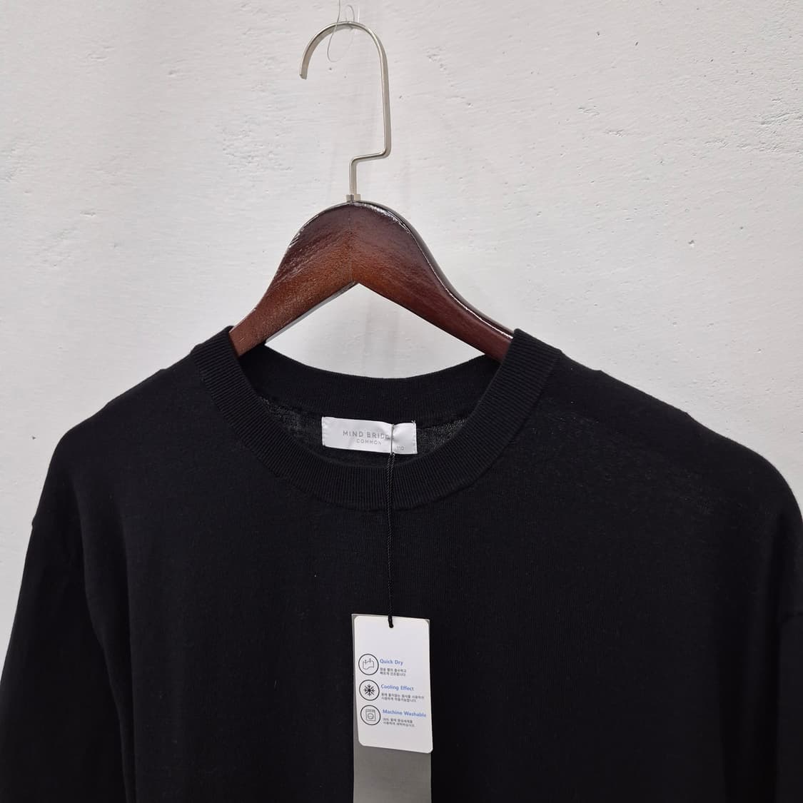 마인드브릿지 코튼 반팔 니트 110 상품이미지2