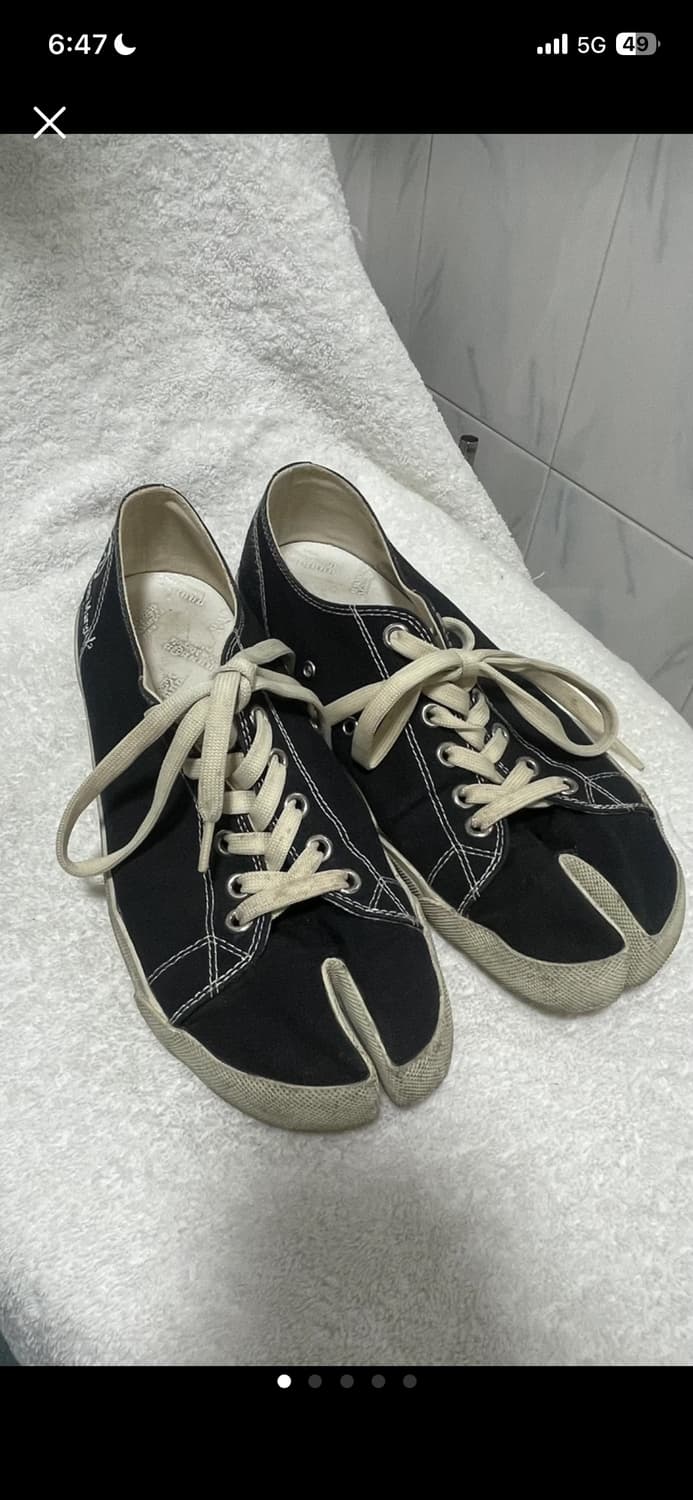 [Maison Margiela] Tabi Canvas Low-top Sn 상품이미지1