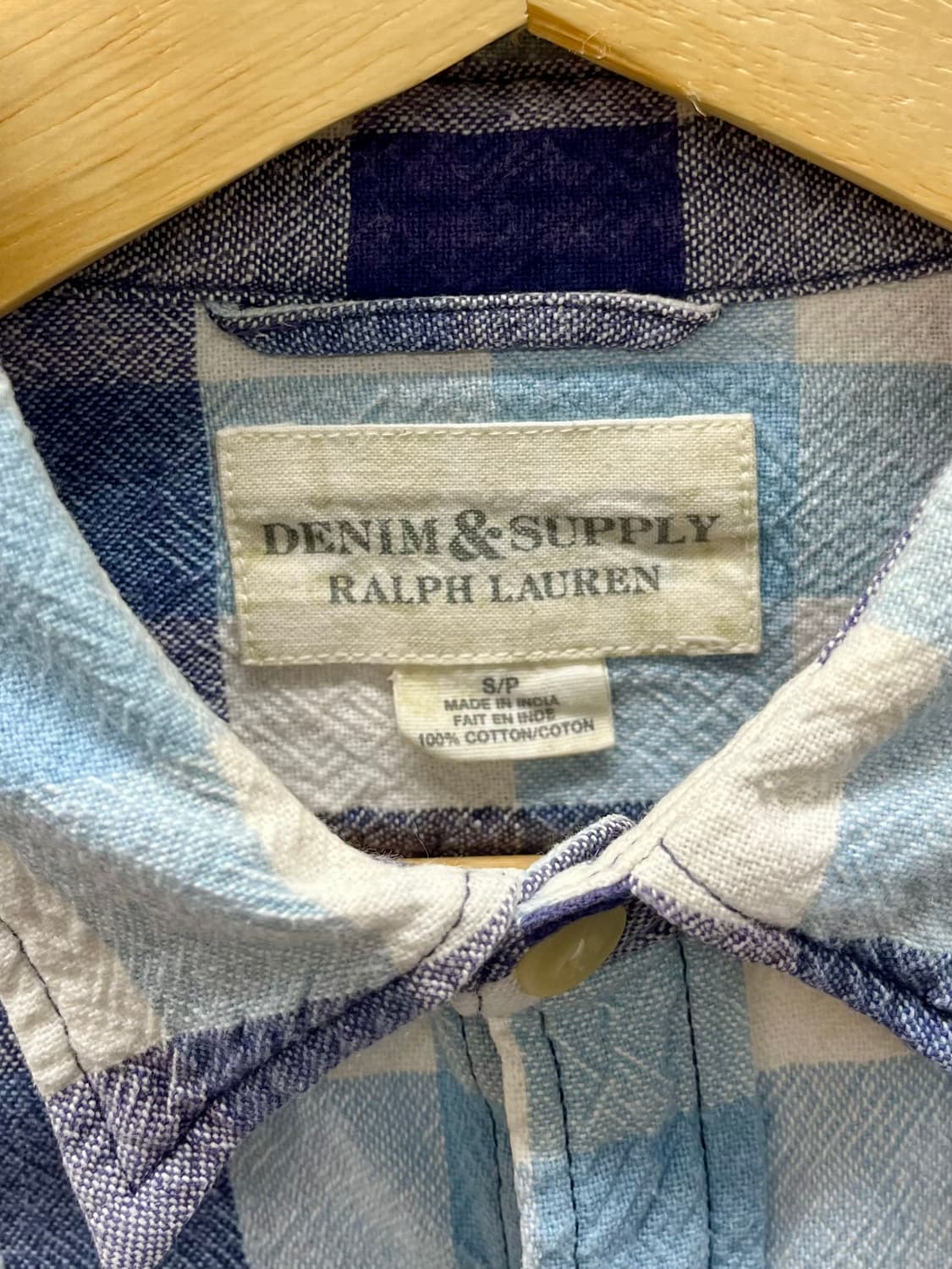 [95] 데님&서플라이 랄프로렌 체크셔츠 상품이미지3
