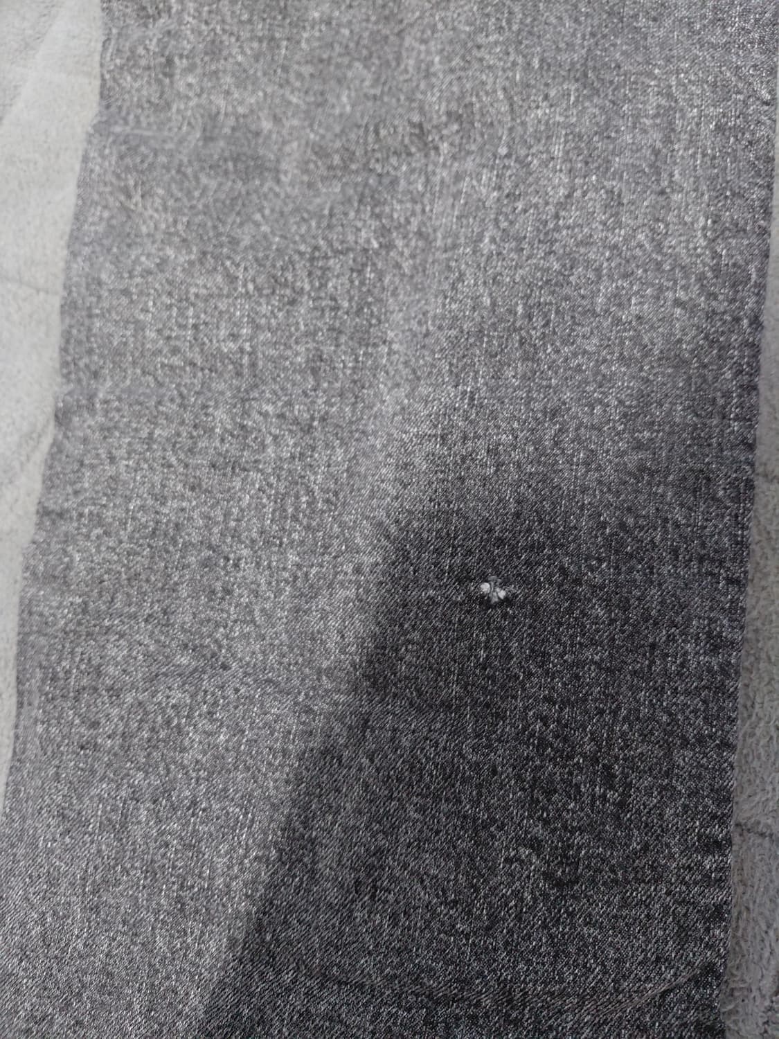 SALT 흑청 와이드 데님 XS 상품이미지4