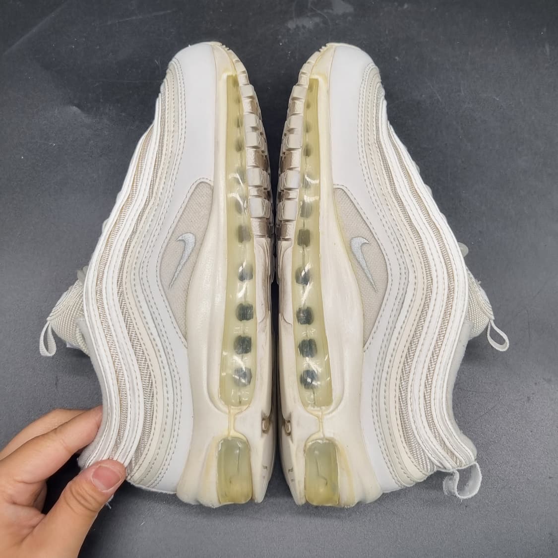 나이키 에어맥스97 화이트 운동화245 상품이미지5