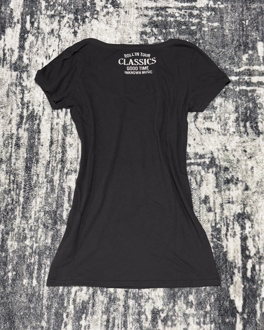 {Moussy} Lettering Off-Shoulder Tee  상품이미지4
