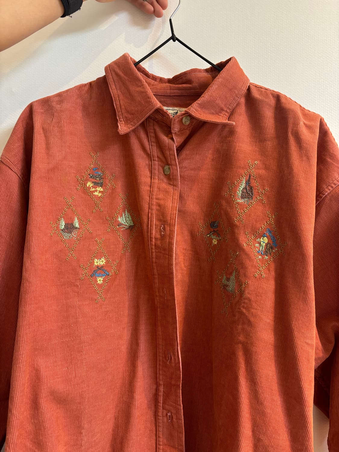 빈티지 코듀로이 셔츠 상품이미지2