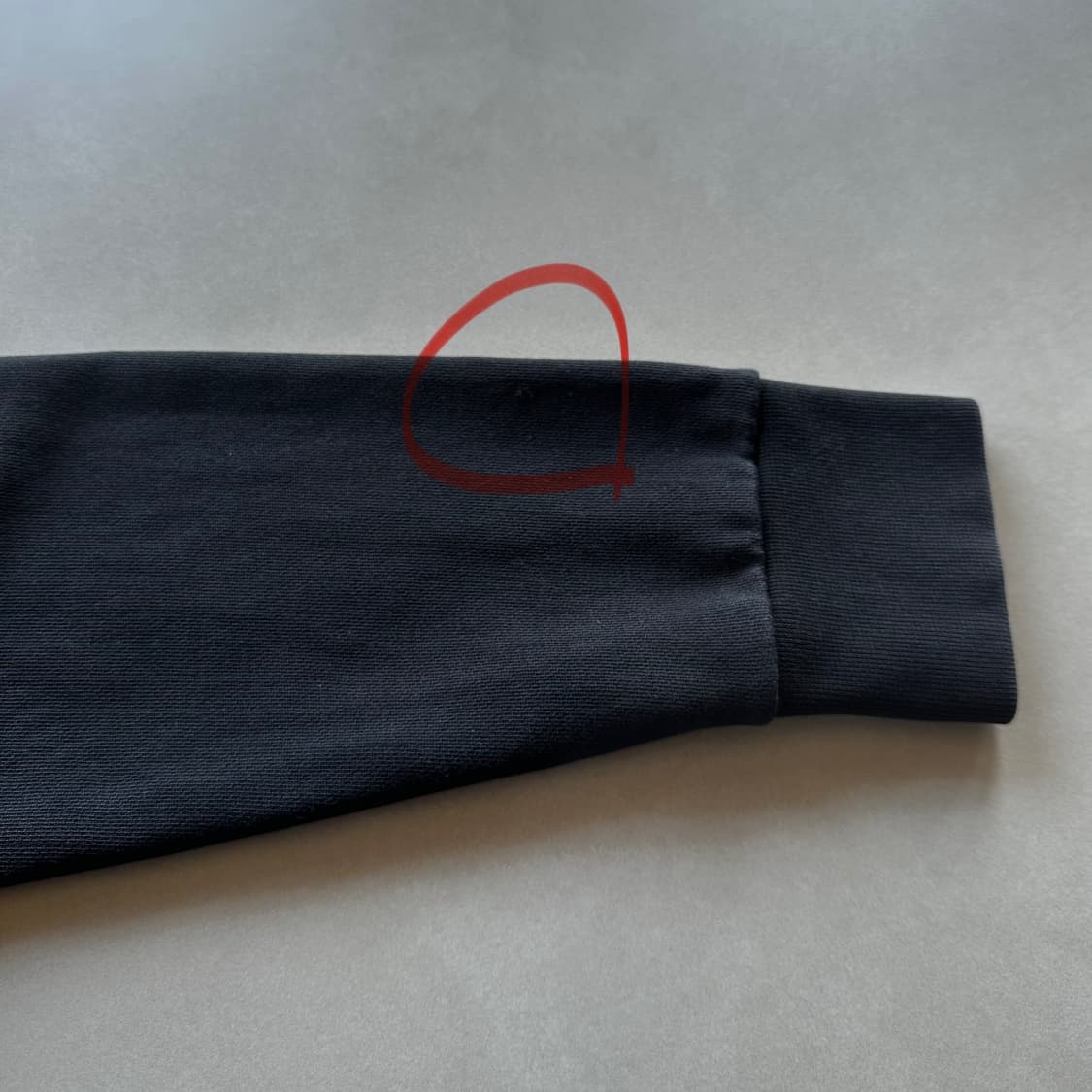 [XL]메종키츠네 폭스헤드 블랙 맨투맨 상품이미지9