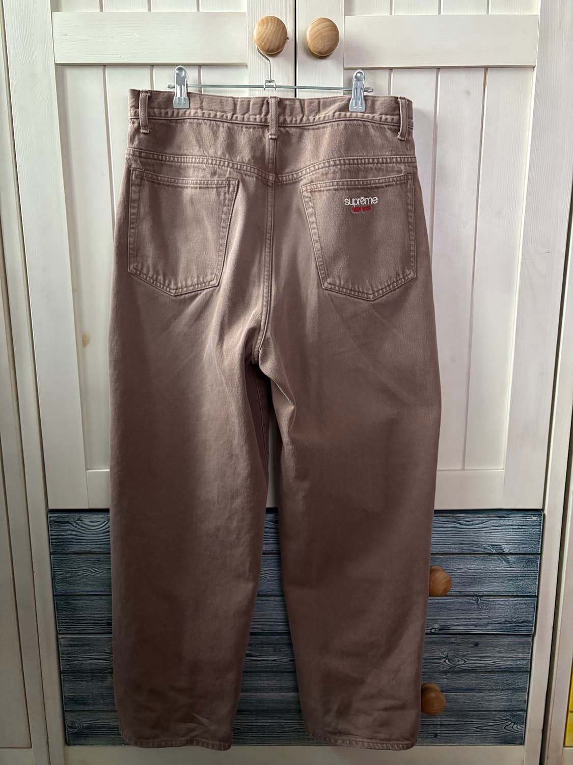 슈프림 배기진 라이트 브라운 30 사이즈 상품이미지3