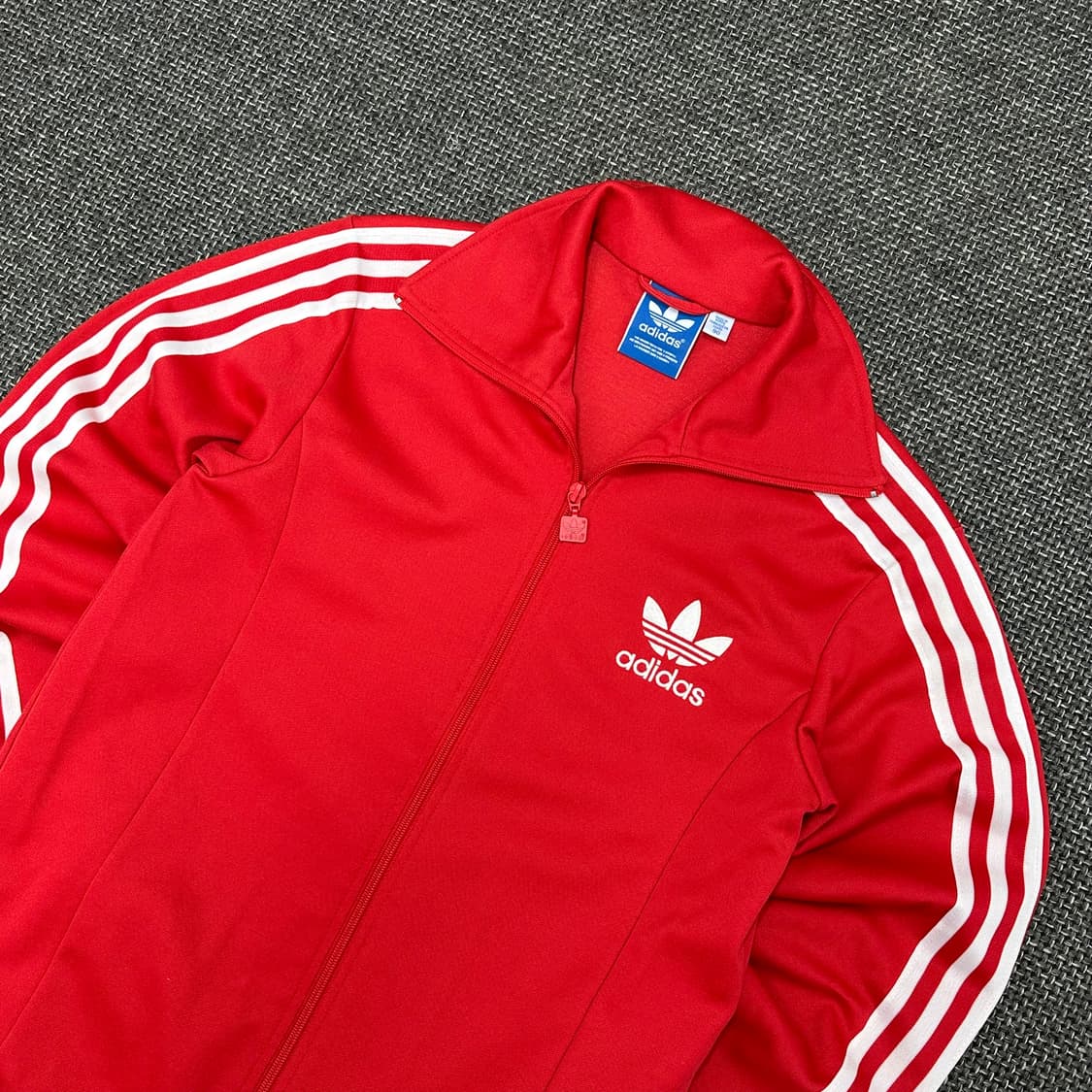 아디다스 자수로고 유로파 빈티지 레드 져지 90 상품이미지4