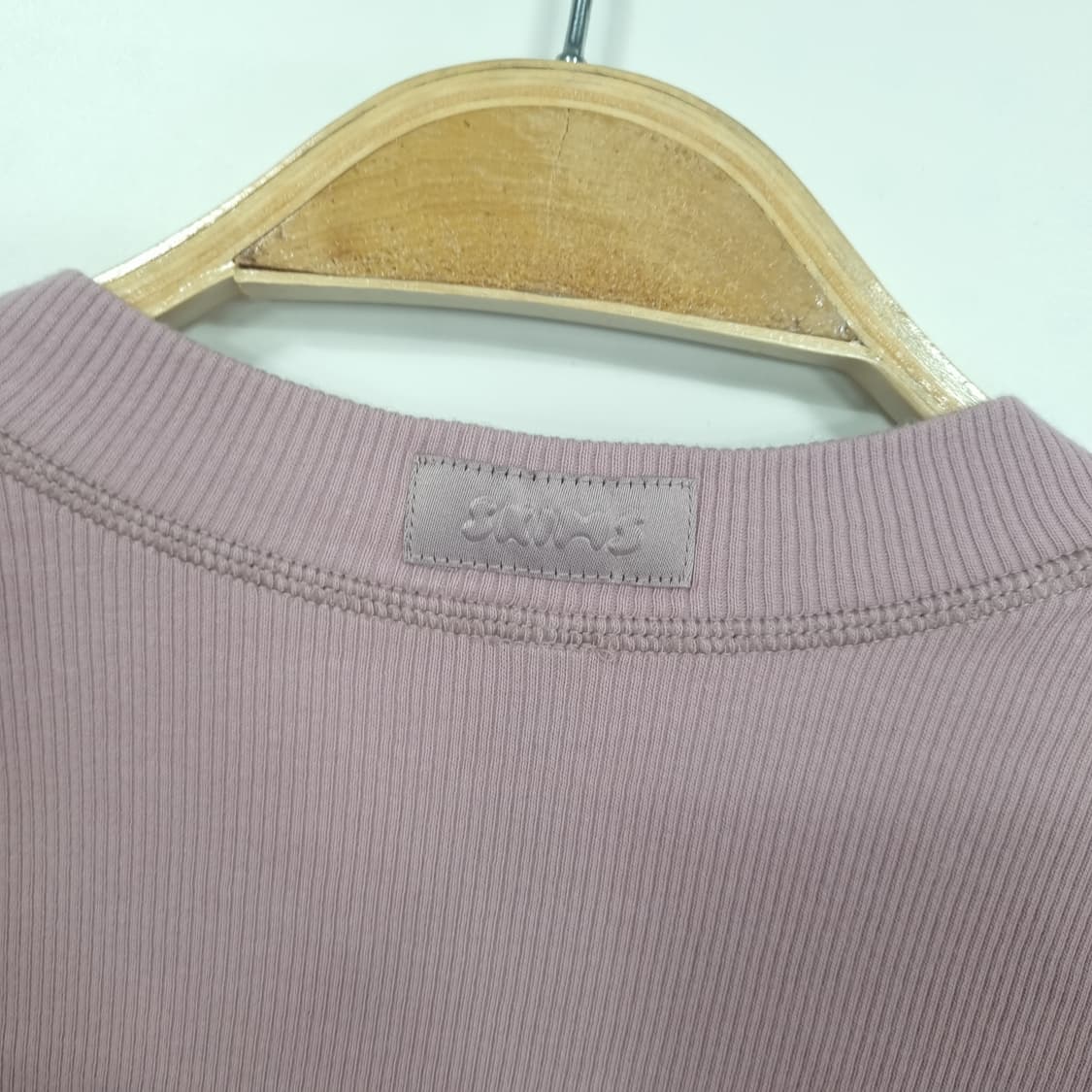 SKIMS 코튼 립 크롭 롱슬리브 상품이미지5