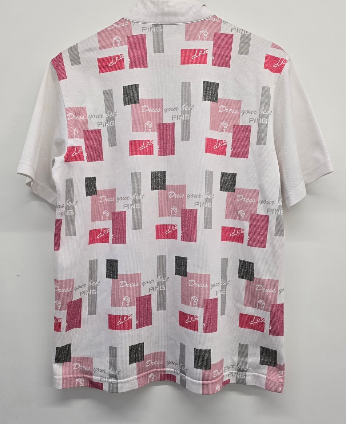 PING 핑 남성 골프웨어 반집업반팔.  
싸이즈 100 상품이미지2