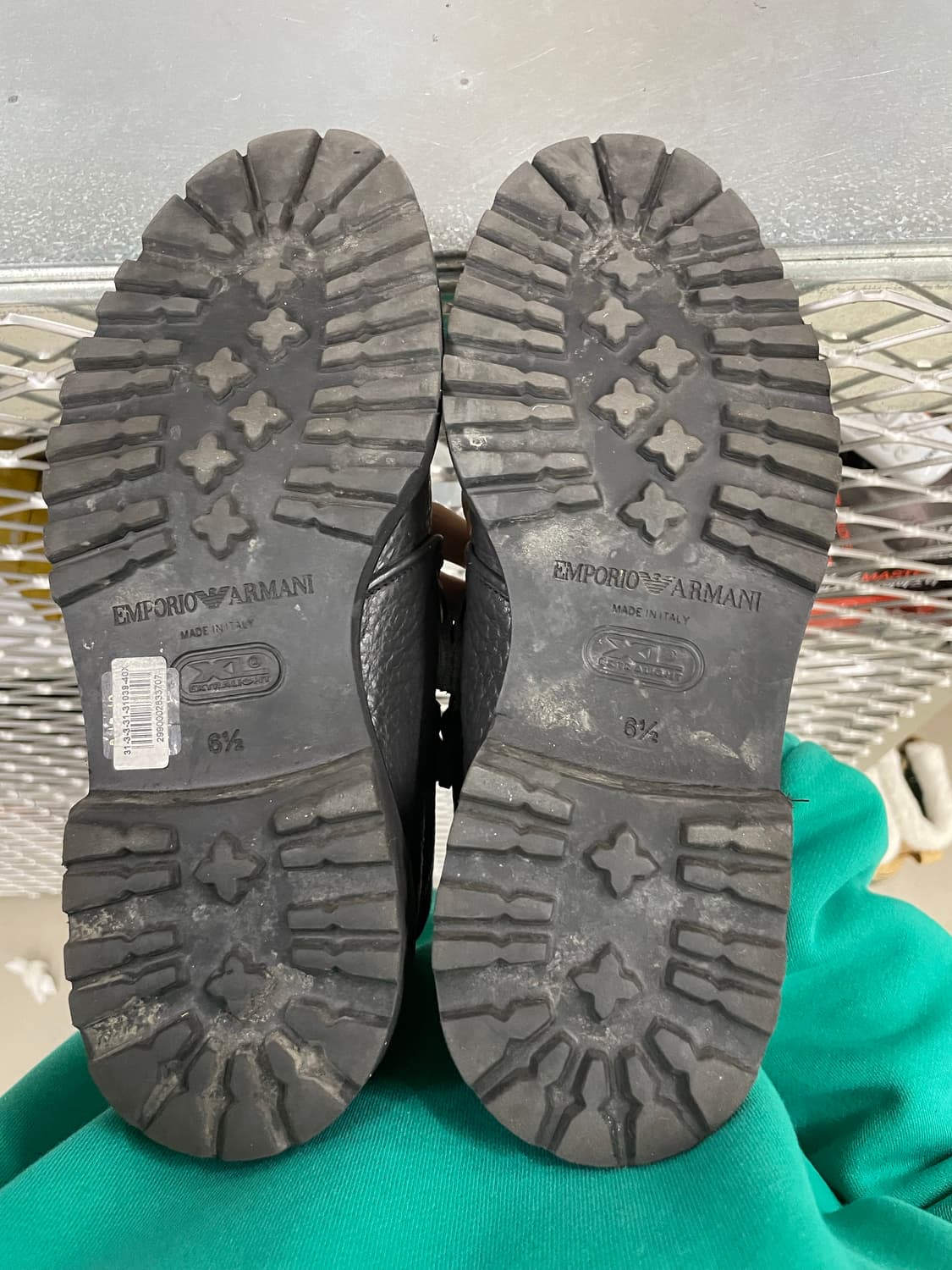 엠포리오 아르마니 레더 부츠 6.5 상품이미지6