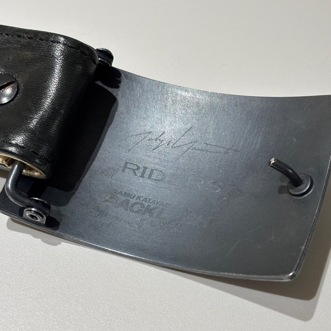 요지 야마모토 * isamu katayama backlash 벨트 상품이미지4