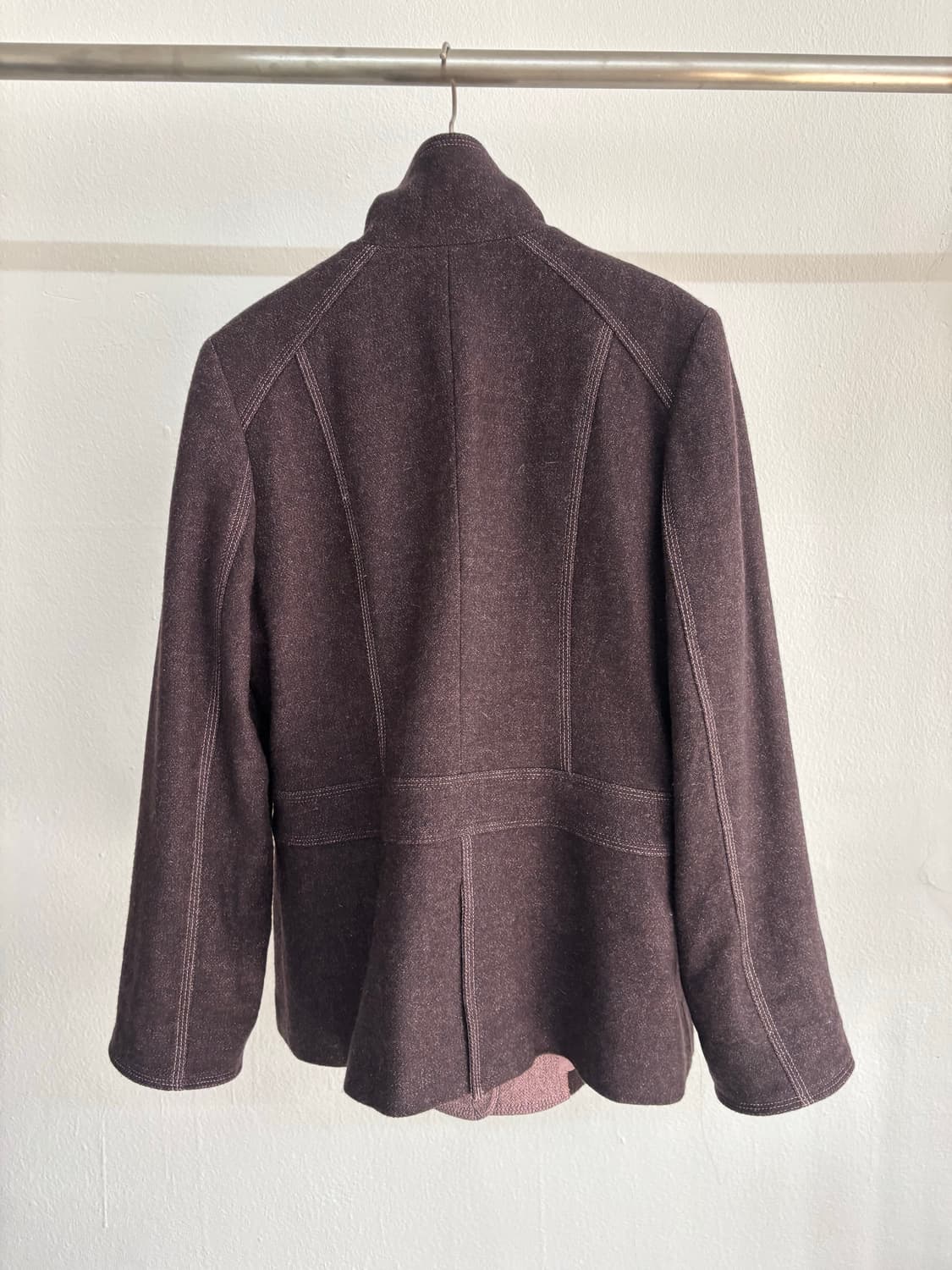 Purple wool jk 상품이미지6