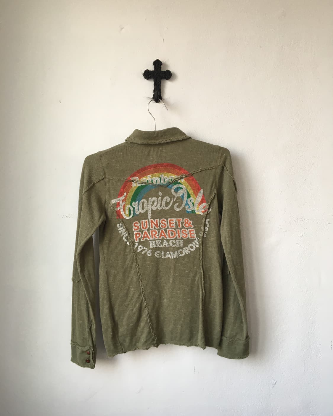 Printing point knitted shirt 상품이미지3