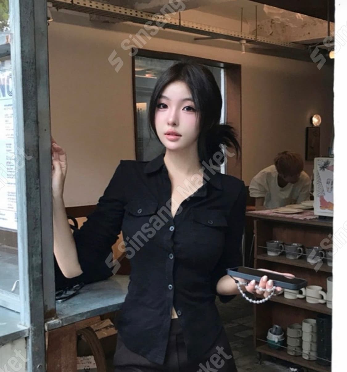 7부 셔츠 카라티셔츠 상품이미지2