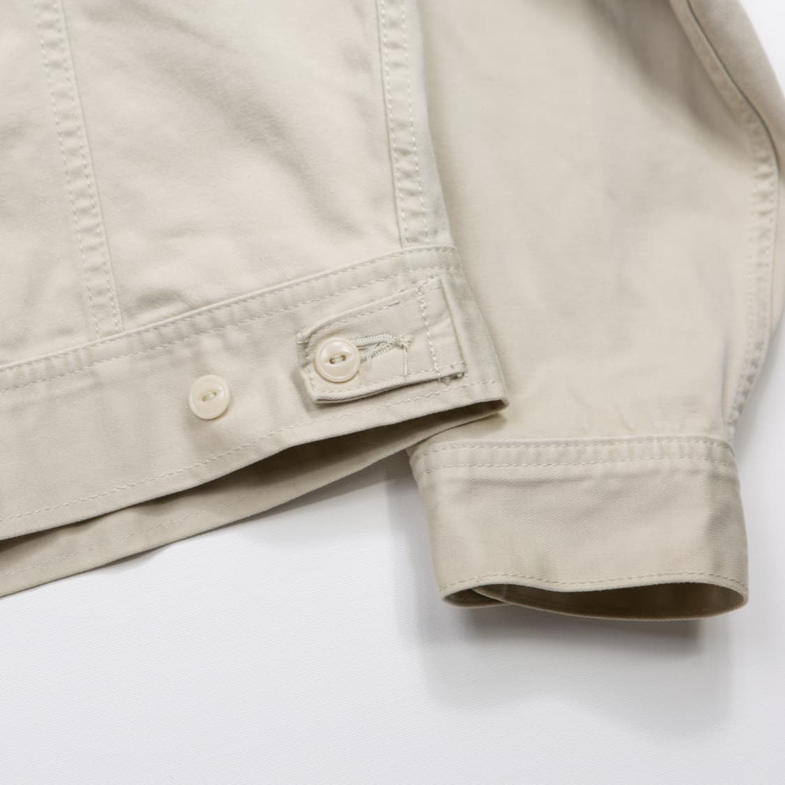 리 101J 아이보리 데님 자켓 상품이미지5