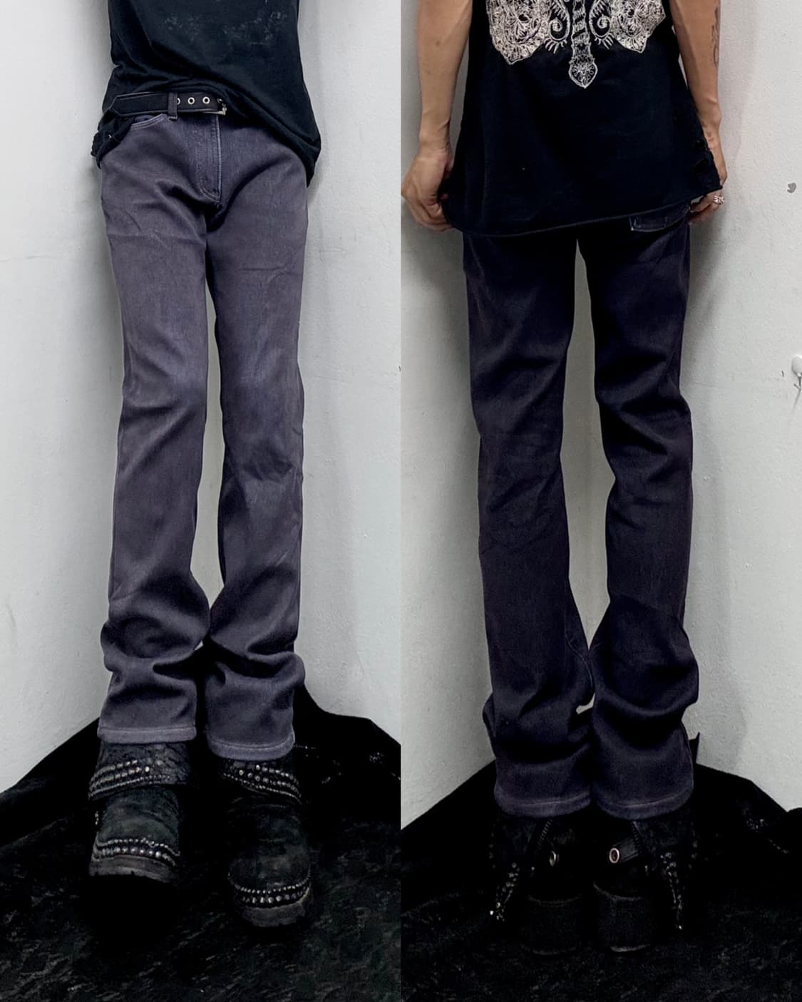 “EDWIN” 503 Purple Semi Boots cut PANTS 상품이미지1