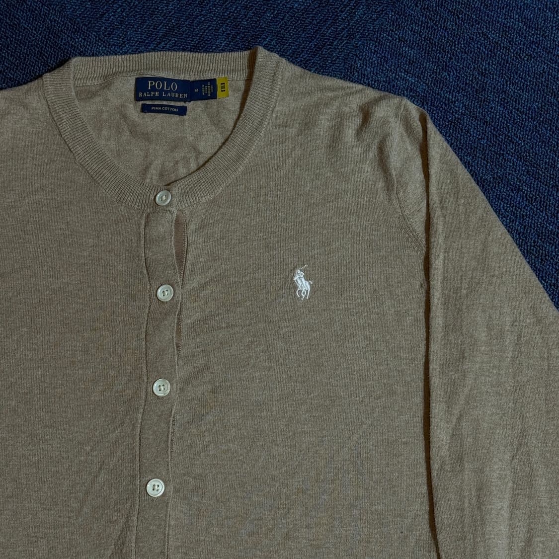 폴로 랄프로렌 그레이 가디건 상품이미지2