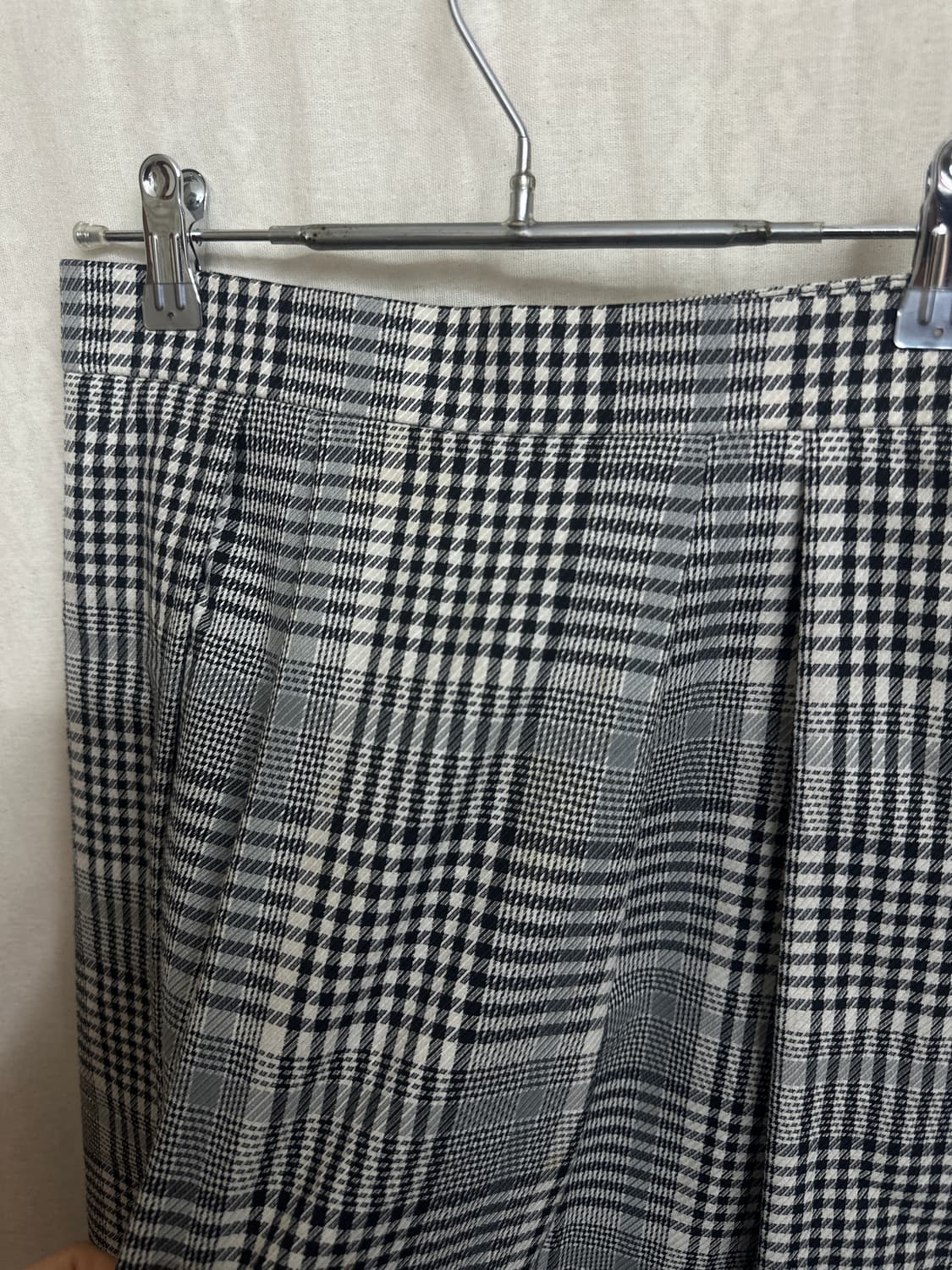 gallery visconti check skirt 상품이미지5