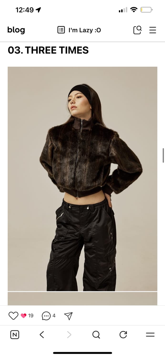 쓰리타임즈 도로시 퍼 상품이미지1