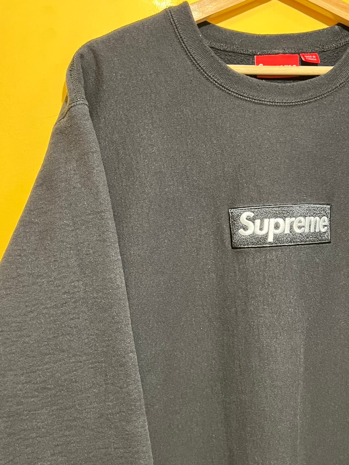 18FW [L] 슈프림 박스로고 맨투맨 상품이미지3