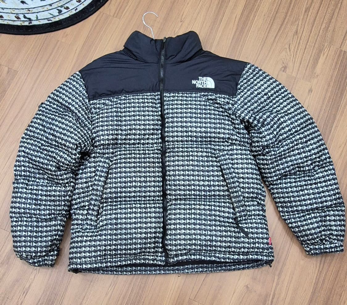 슈프림 노스페이스 스터드 눕시 블랙 21SS XL 상품이미지3