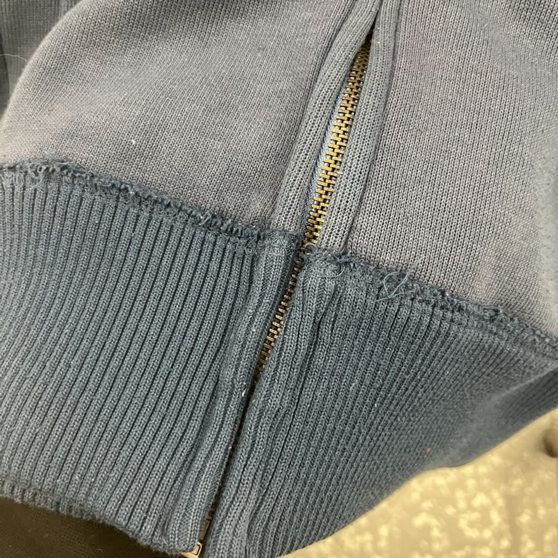 아베크롬비 올드스쿨 빈티지 데미지 집업 자켓 M C09740 상품이미지6