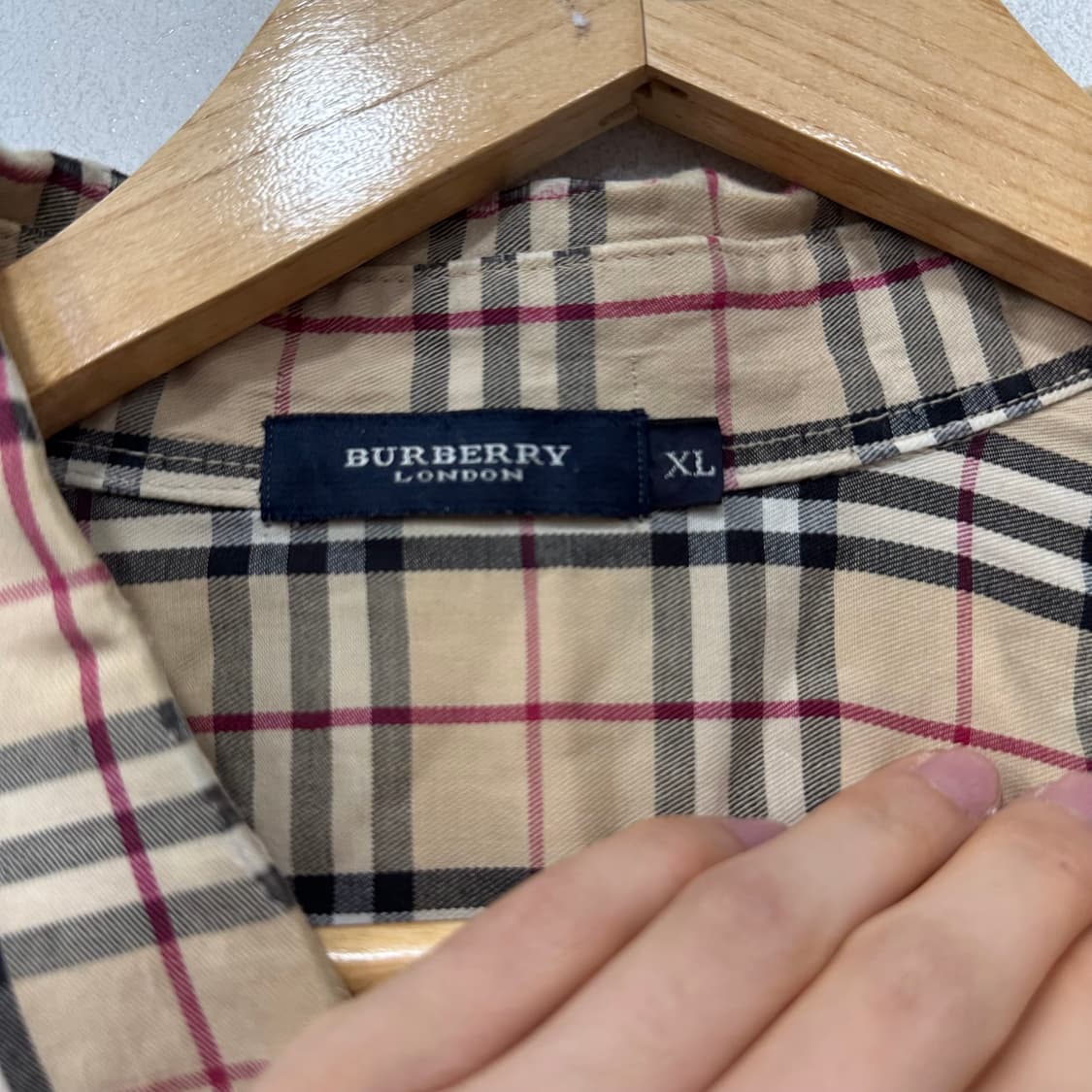 버버리 체크셔츠 상품이미지5