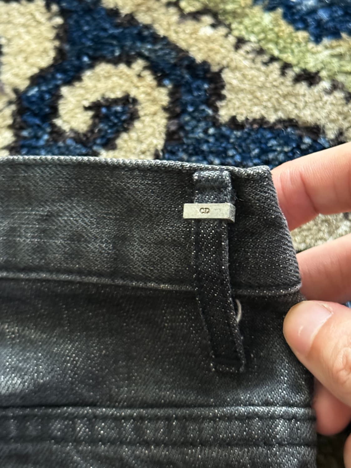 06AW Dior Homme black clawmark 19bas 에디진 상품이미지8