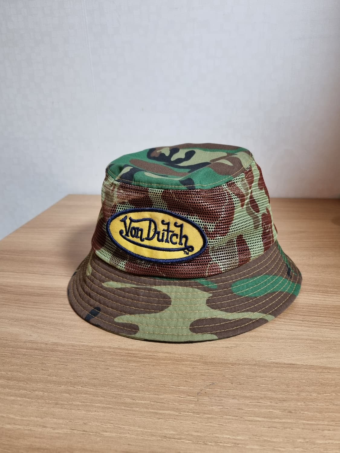 본터치 카모 매쉬 버킷햇 상품이미지1