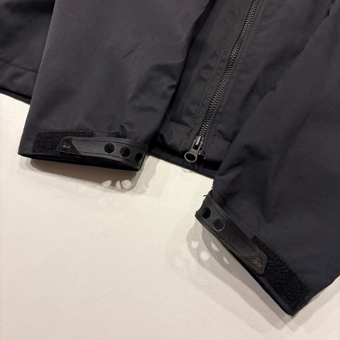 [M] 스투시 아카이브 블랙 후드 바람막이 자켓 B960 상품이미지8