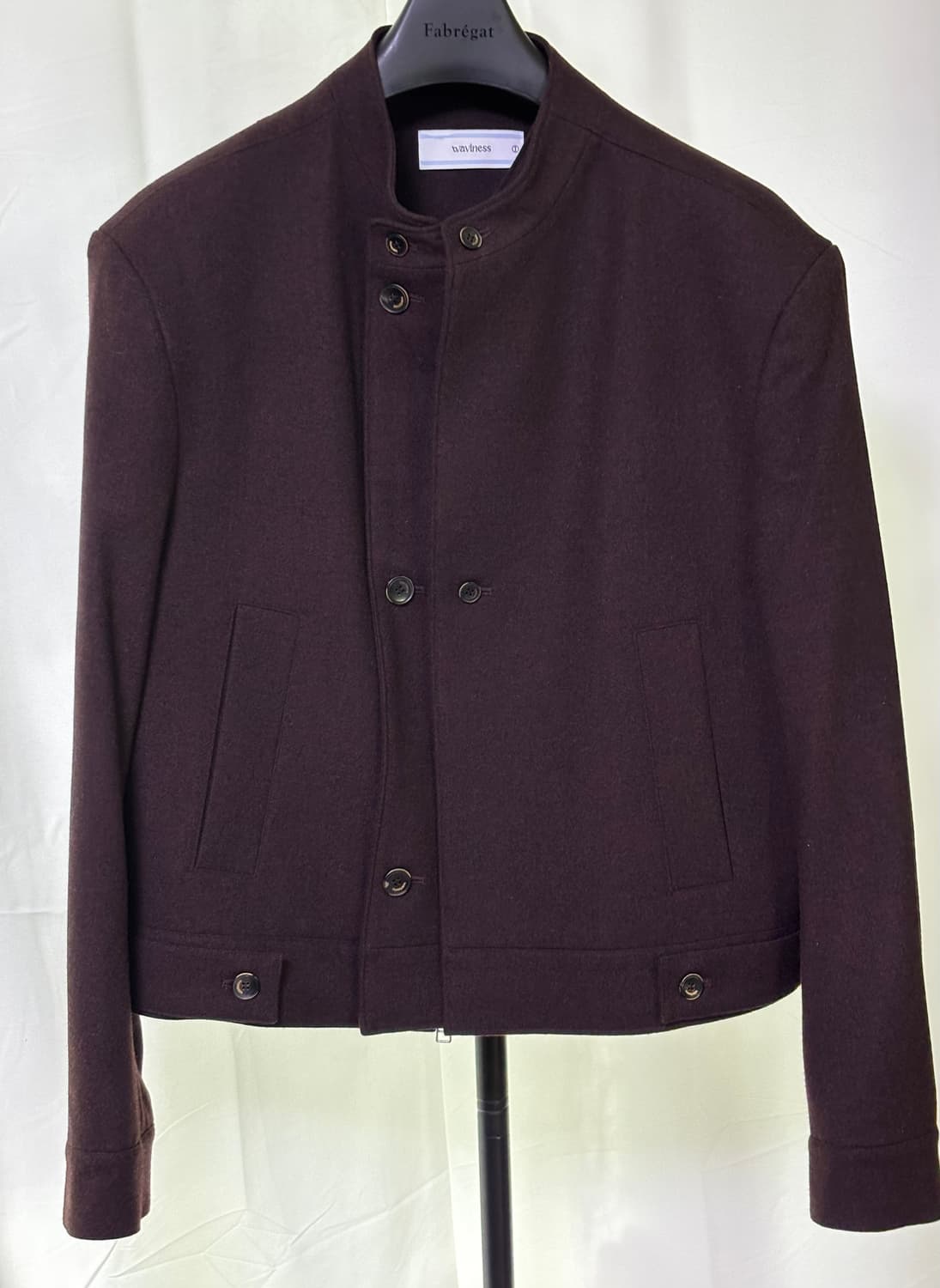 웨이비니스 Ebb Layered Wool Racer Jacket 상품이미지1