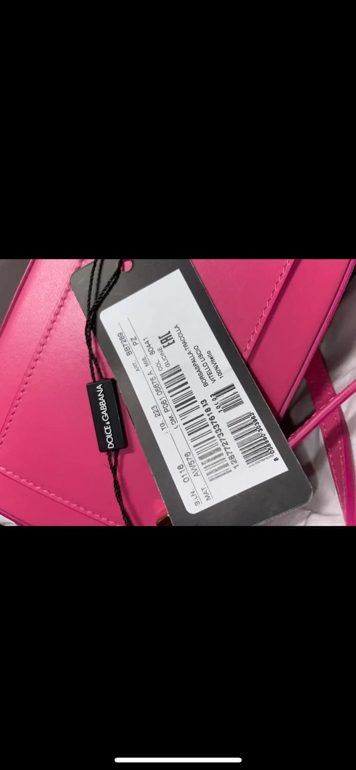 돌체앤가바나 DG로고 카메라백 핑크 상품이미지4