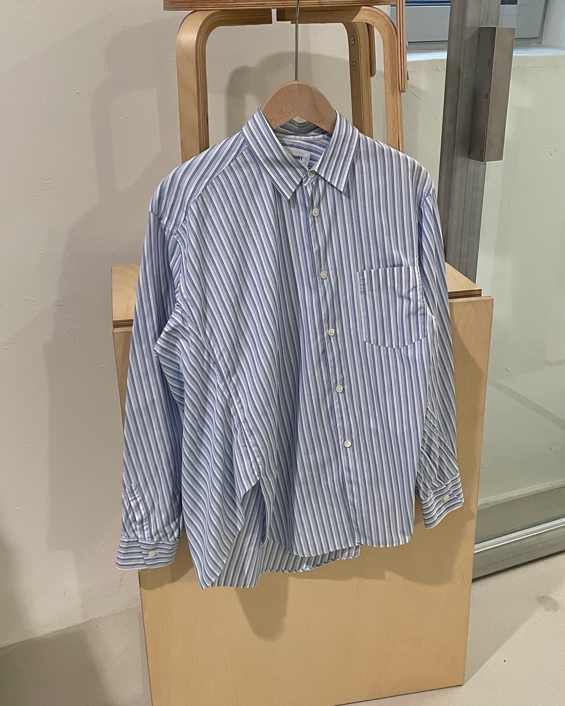 꼼데가르송 비대칭 셔츠 상품이미지1