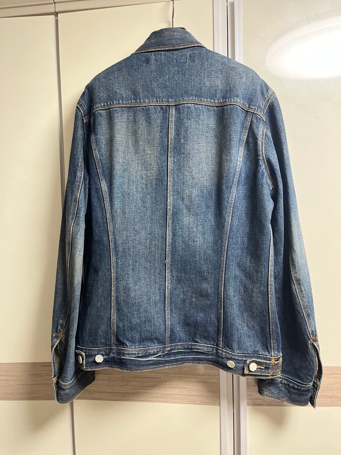 Levis 00s Engineerd jean skull jacket XL 상품이미지7