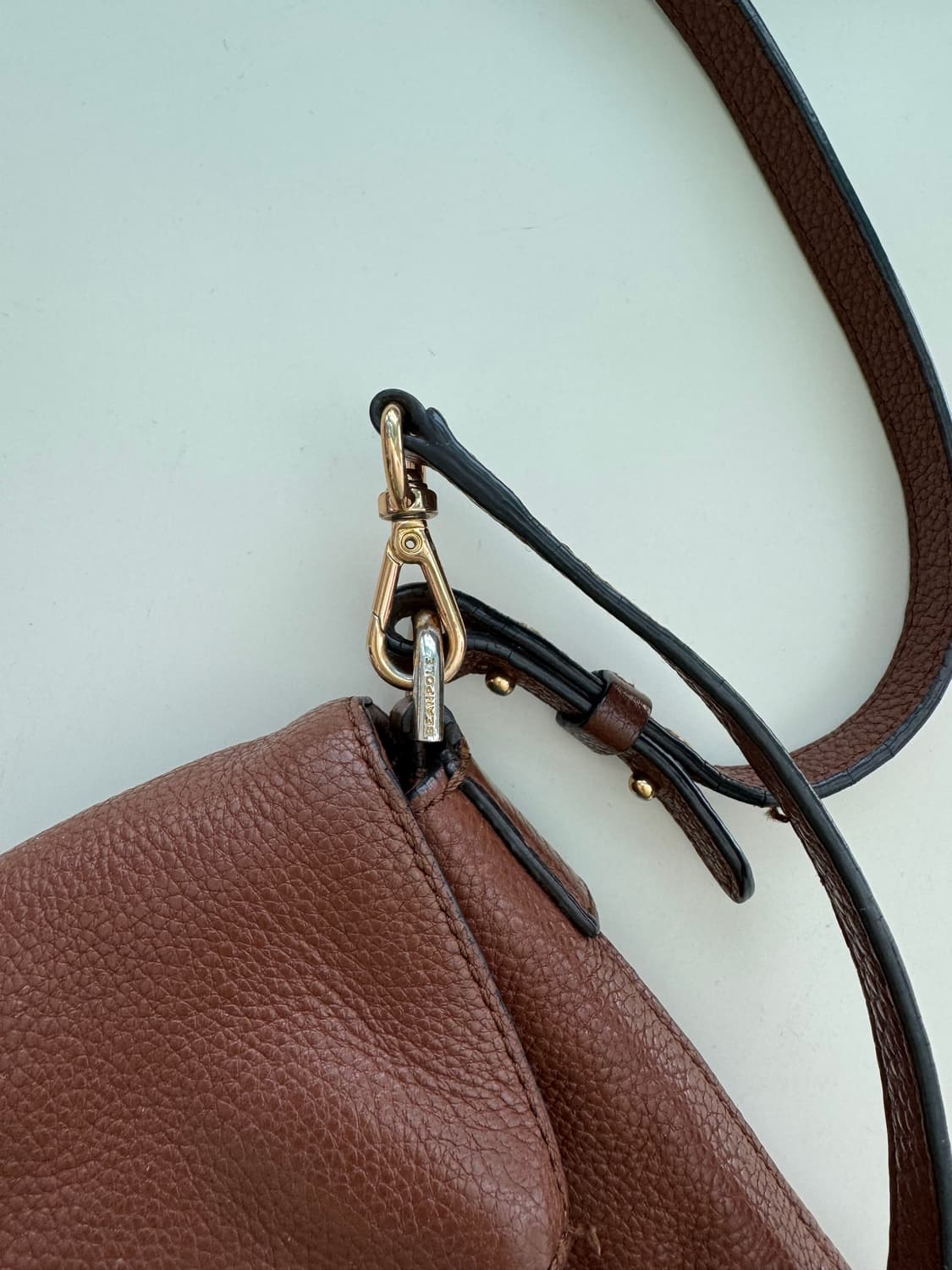 빈폴 브라운 천연 가죽 숄더 & 크로스백 상품이미지6