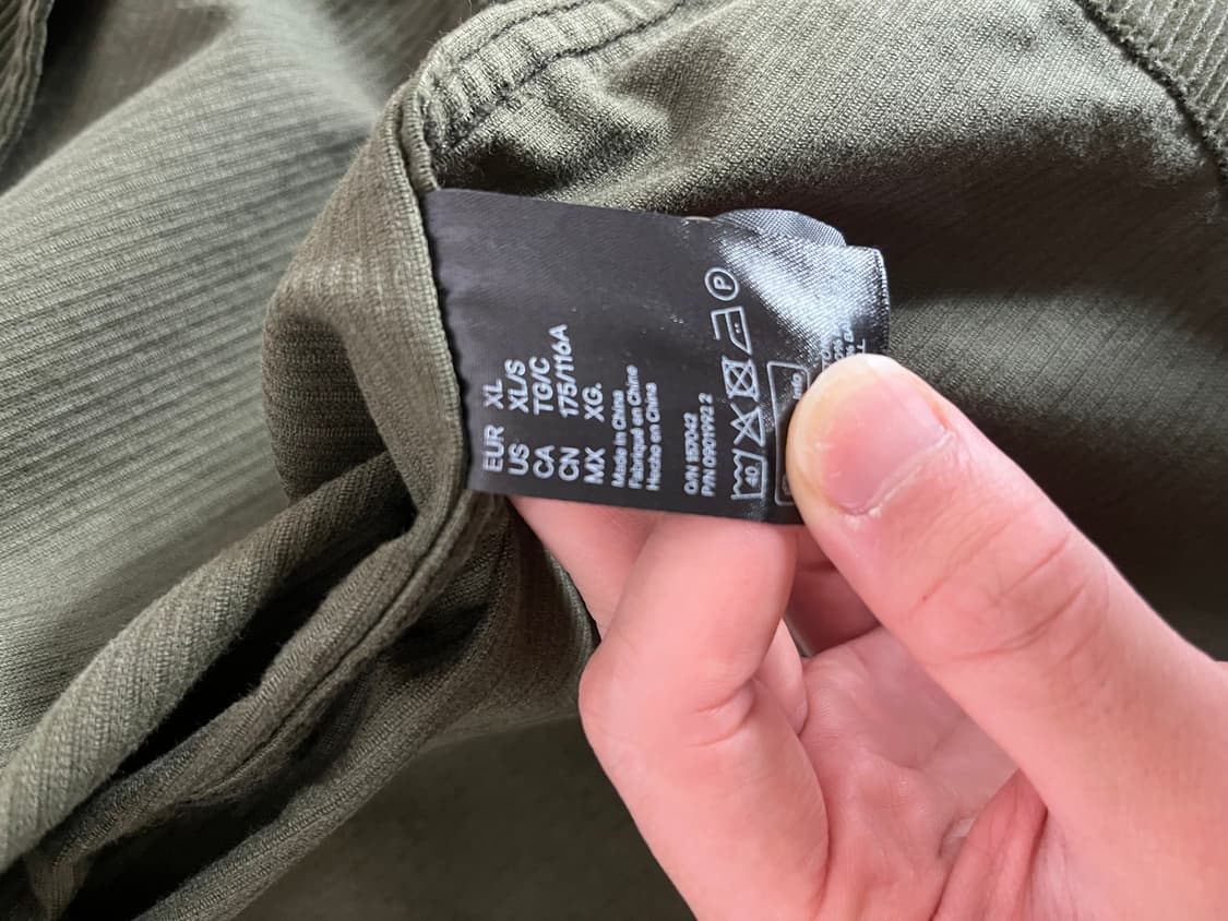 H&M 코듀로이 셔츠 자켓 상품이미지3