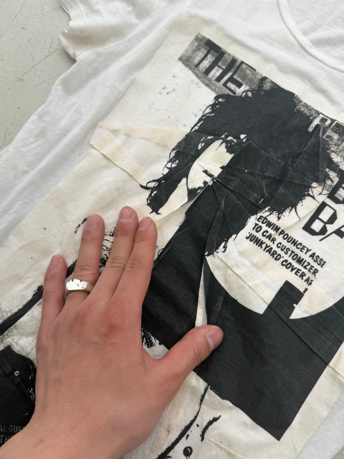 닐바렛 프린팅 티셔츠 상품이미지4