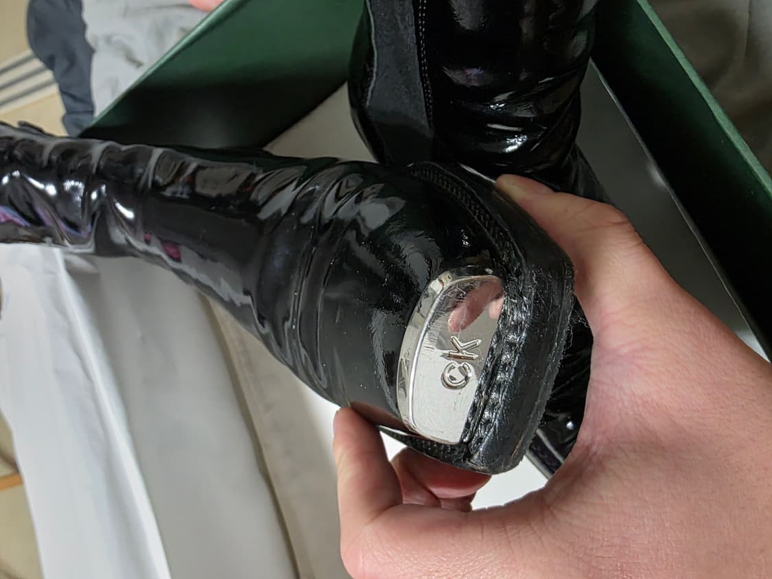 캘빈클라인 × 라프시몬스 스틸토 첼시부츠 40 상품이미지3