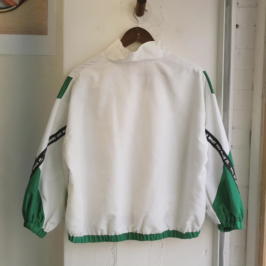 RiccaRicca 배색 숏 바람막이 상품이미지7