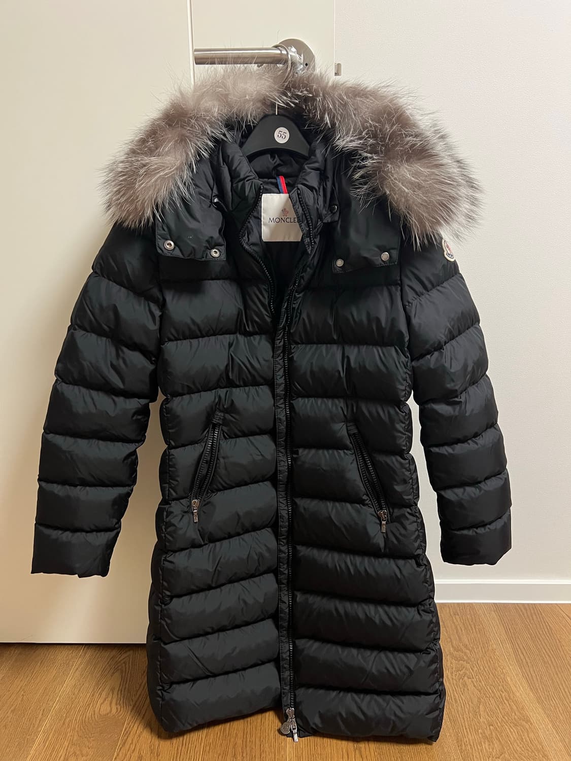 정품 몽클레어 아벨 폭스퍼 패딩 12Y 상품이미지1