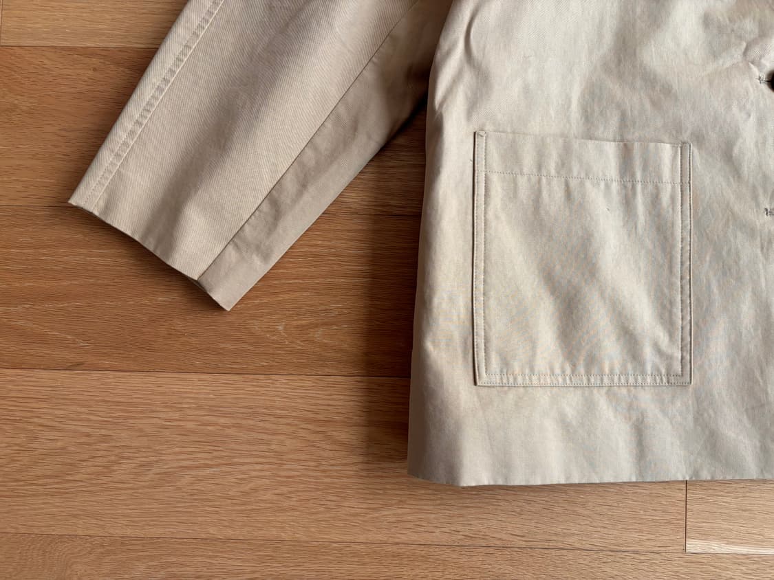 유라고 하프 트렌치코트 S 상품이미지6