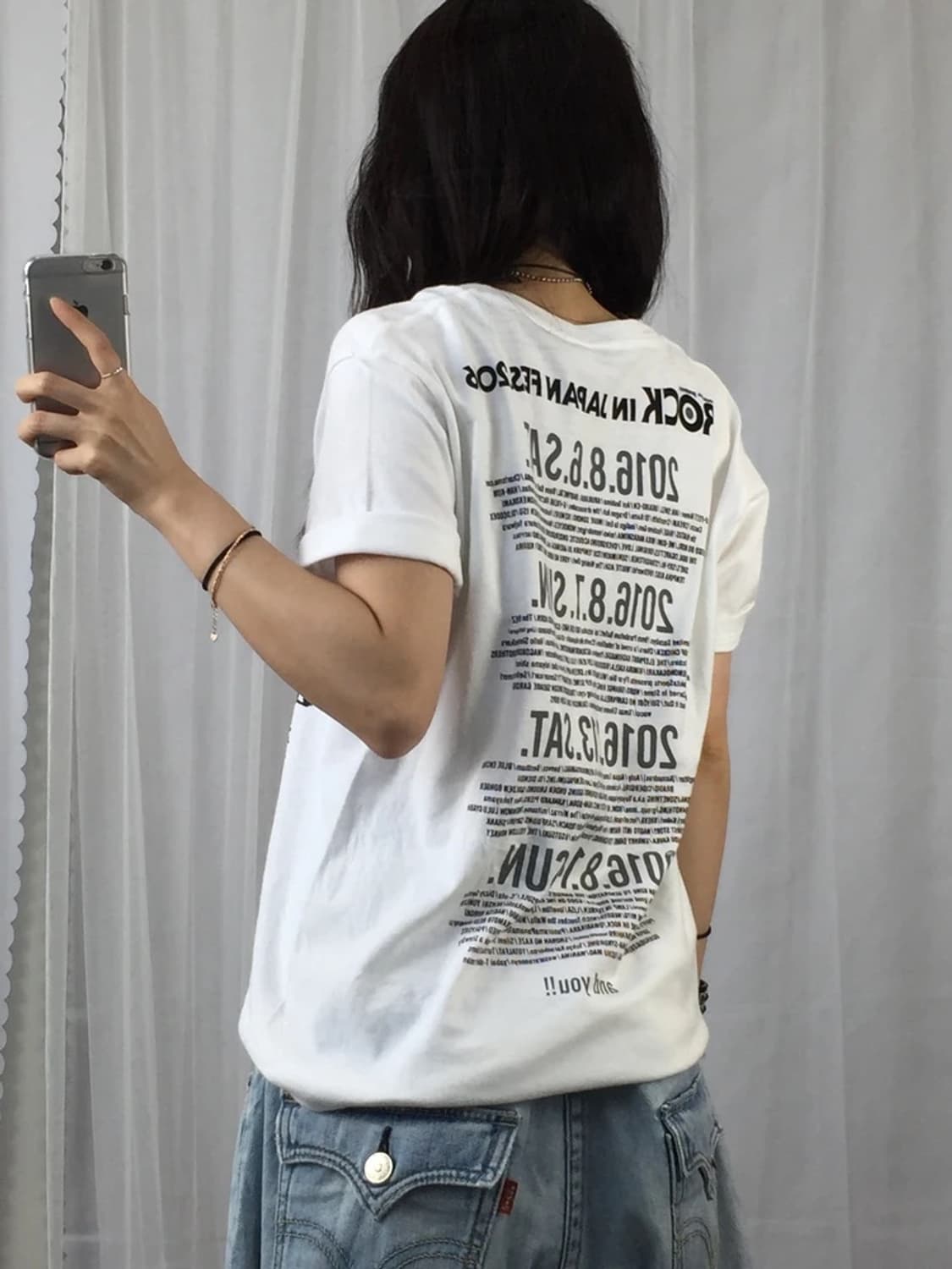 2016 Rock in Japan Fes Tee White 상품이미지2