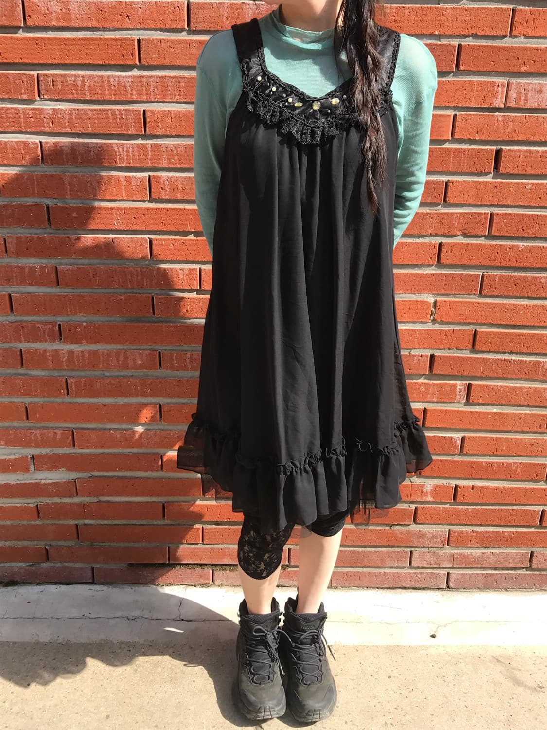 vintage Axes Femme frill one-piece 상품이미지5