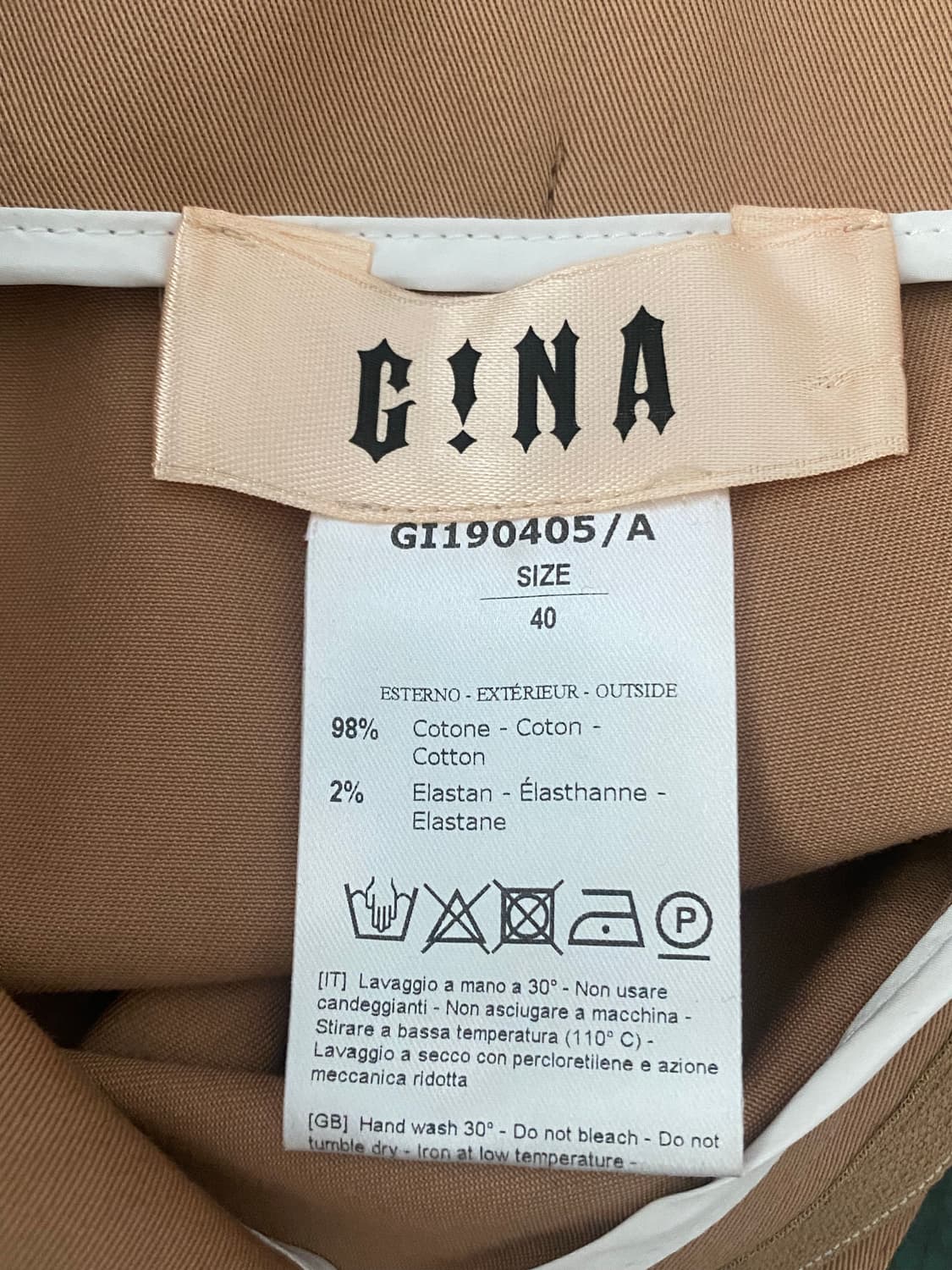 GINA 지나 버뮤다 반바지(미착용,I.40) 상품이미지8