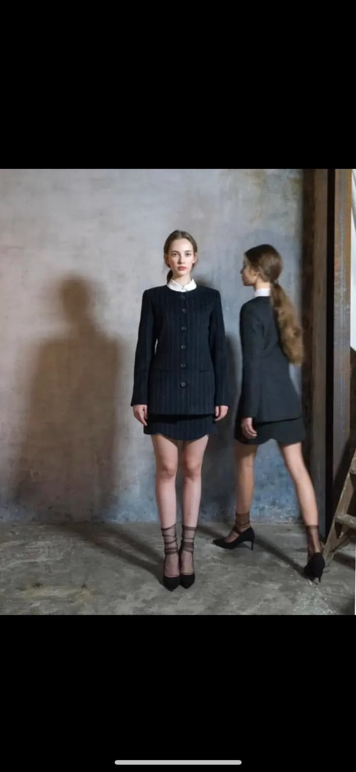 울 자켓&스커트 세트 레트흐드레뚜왈 상품이미지1