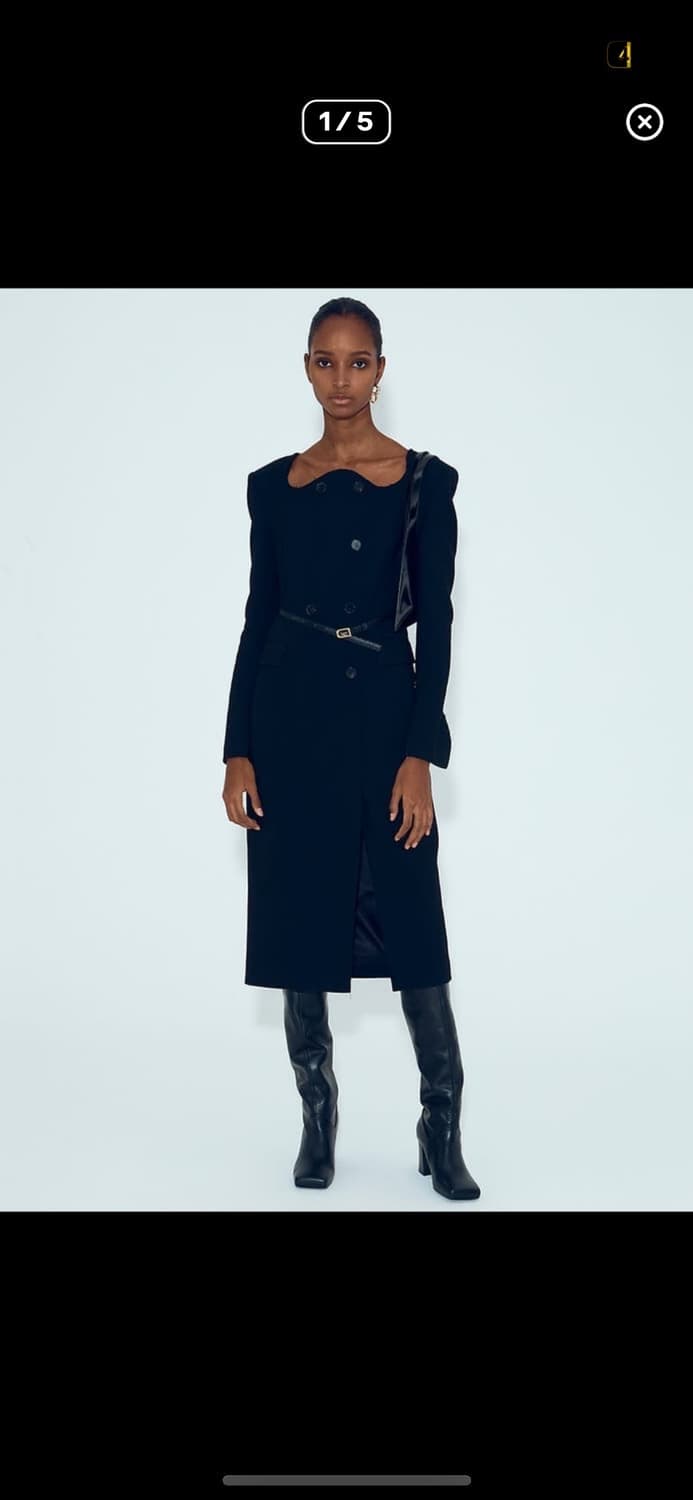 렉토 시그니처 넥 드레스 원피스 M 상품이미지1