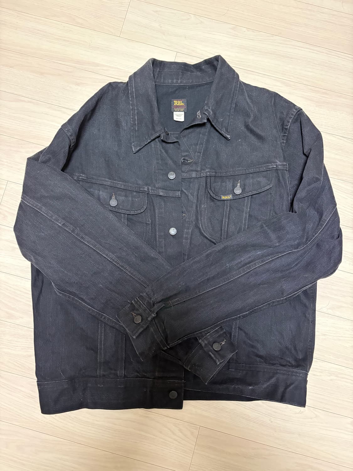 더블알엘 rrl lot271 블랙 XL 상품이미지1